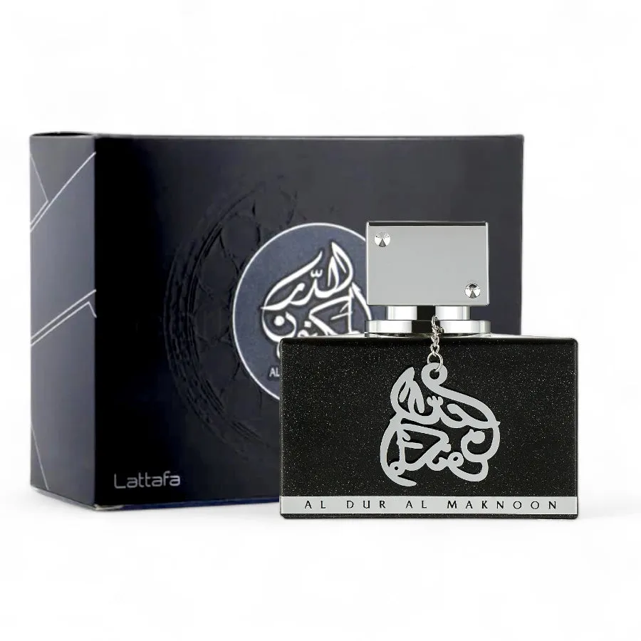 Al Dur Al Maknoon Silver By Lattafa Eau De Parfum Spray 3.4 oz Unisex