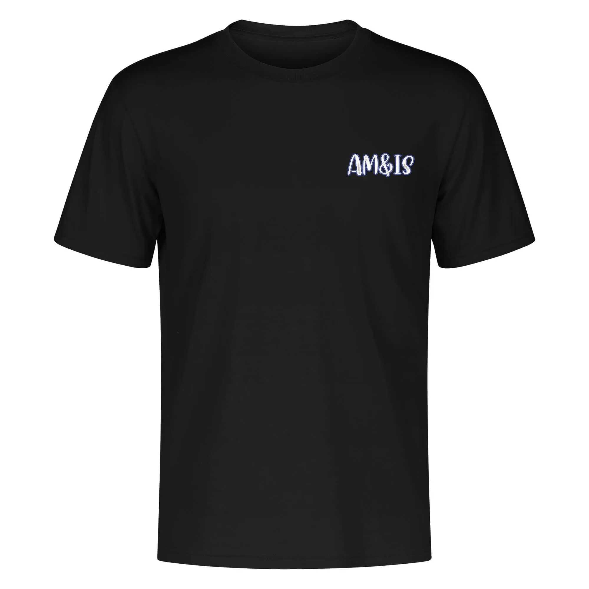 Am&Is Embroidered Unisex Cotton T-shirt