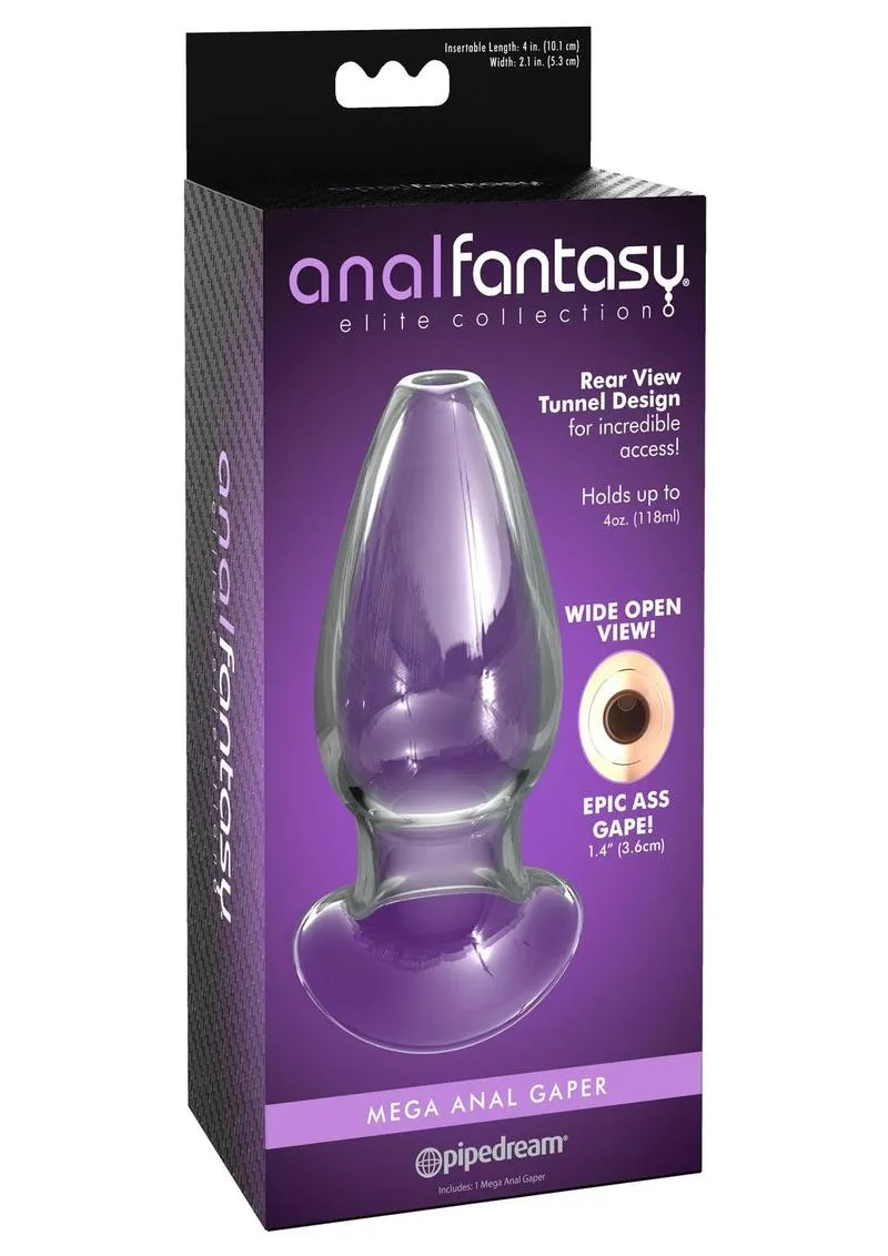 Anal Fantasy Elite Mega Anal Gaper Glass Open Tunnel