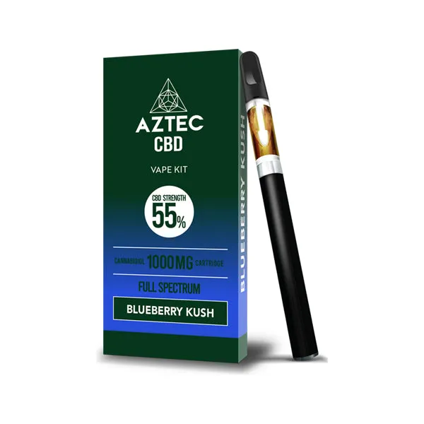 Aztec CBD 1000mg Vape Kit - 1ml