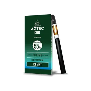 Aztec CBD 1000mg Vape Kit - 1ml