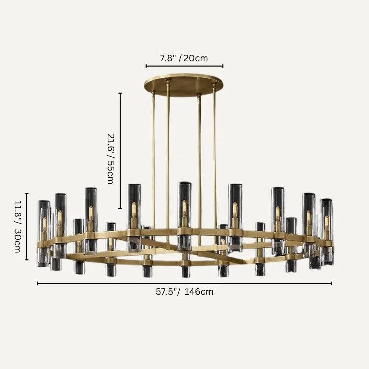 Bahir Candela Chandelier