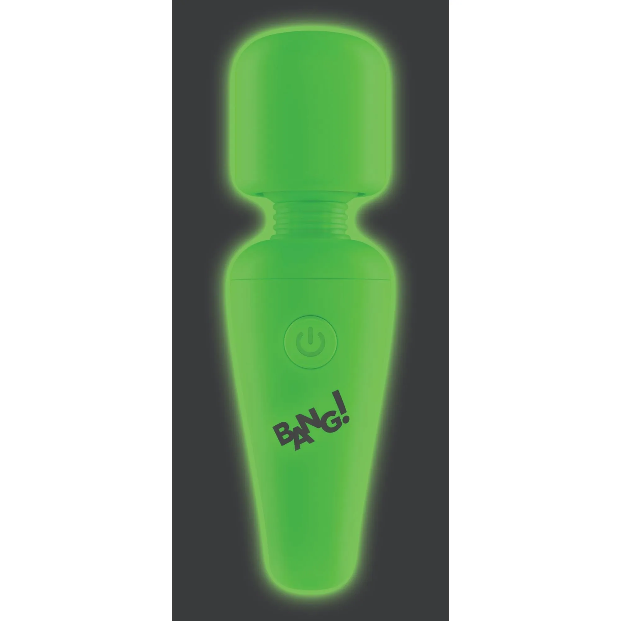 Bang! Glow in the Dark Rechargeable Silicone Mini Wand