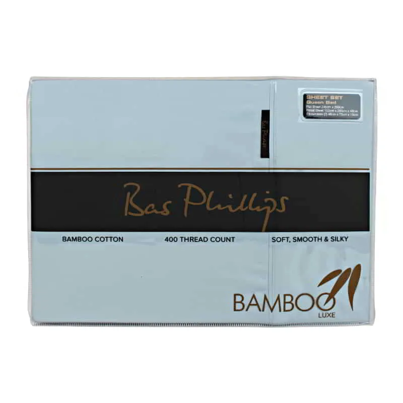 Bas Phillips Bamboo Cotton Sheet Set