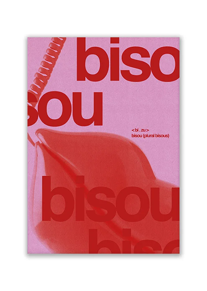 Bisou Art Print