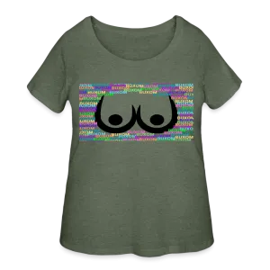 Buxom Women’s Curvy T-Shirt - Ships from The US