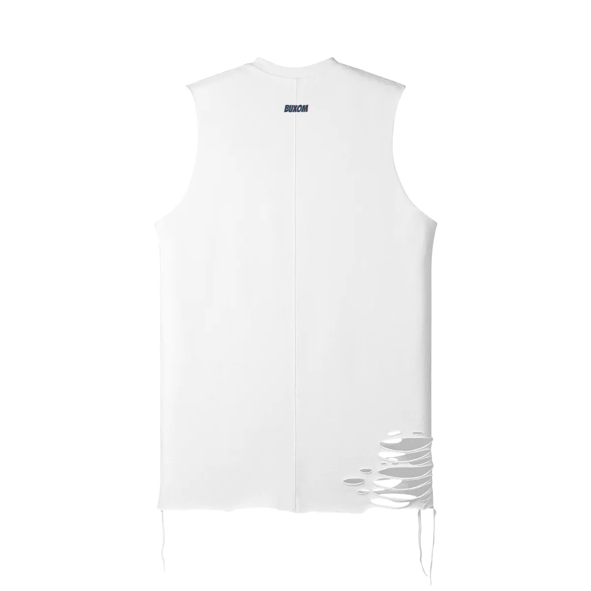 Buxom Women's Ripped Longline Tank Top