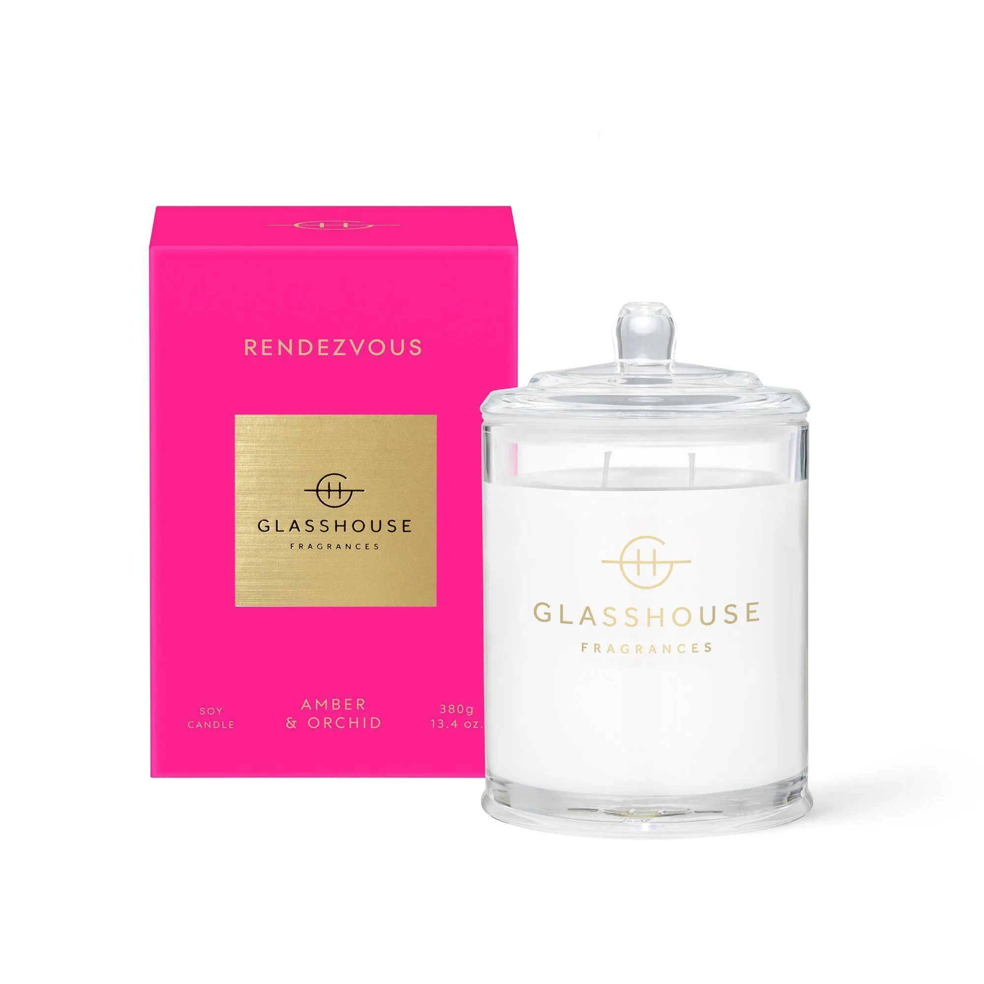 Candle 380g - Rendezvous - Glasshouse Fragrances