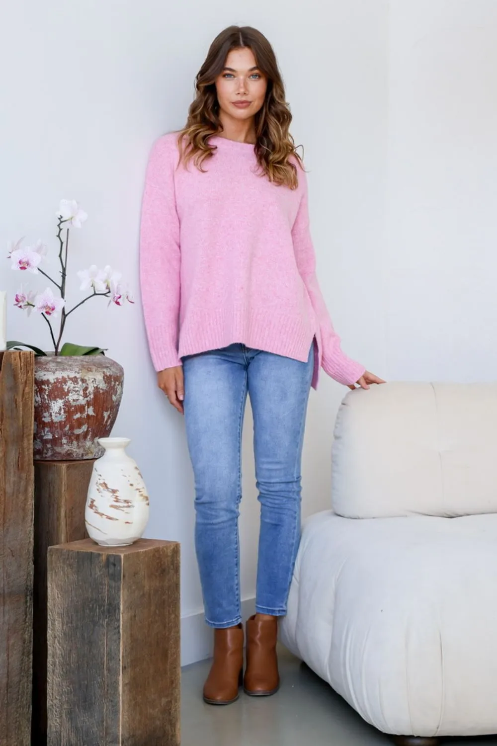 Canyon Knit | Pink