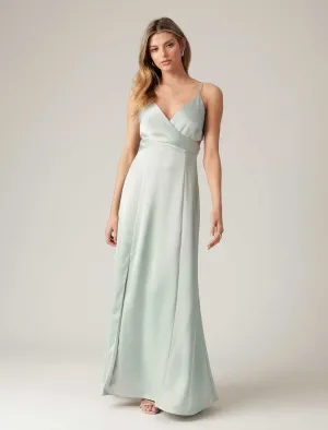 Carley Strappy Wrap Maxi Dress