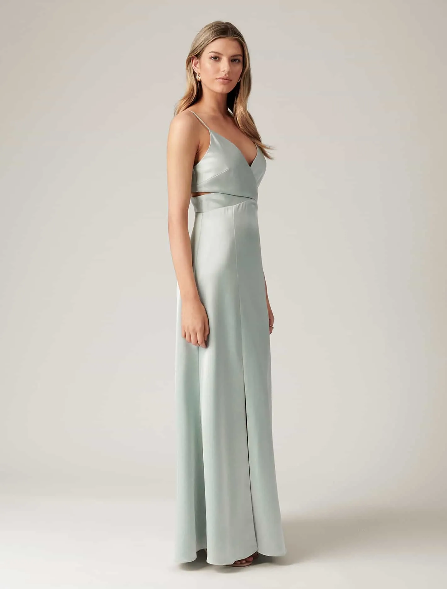 Carley Strappy Wrap Maxi Dress