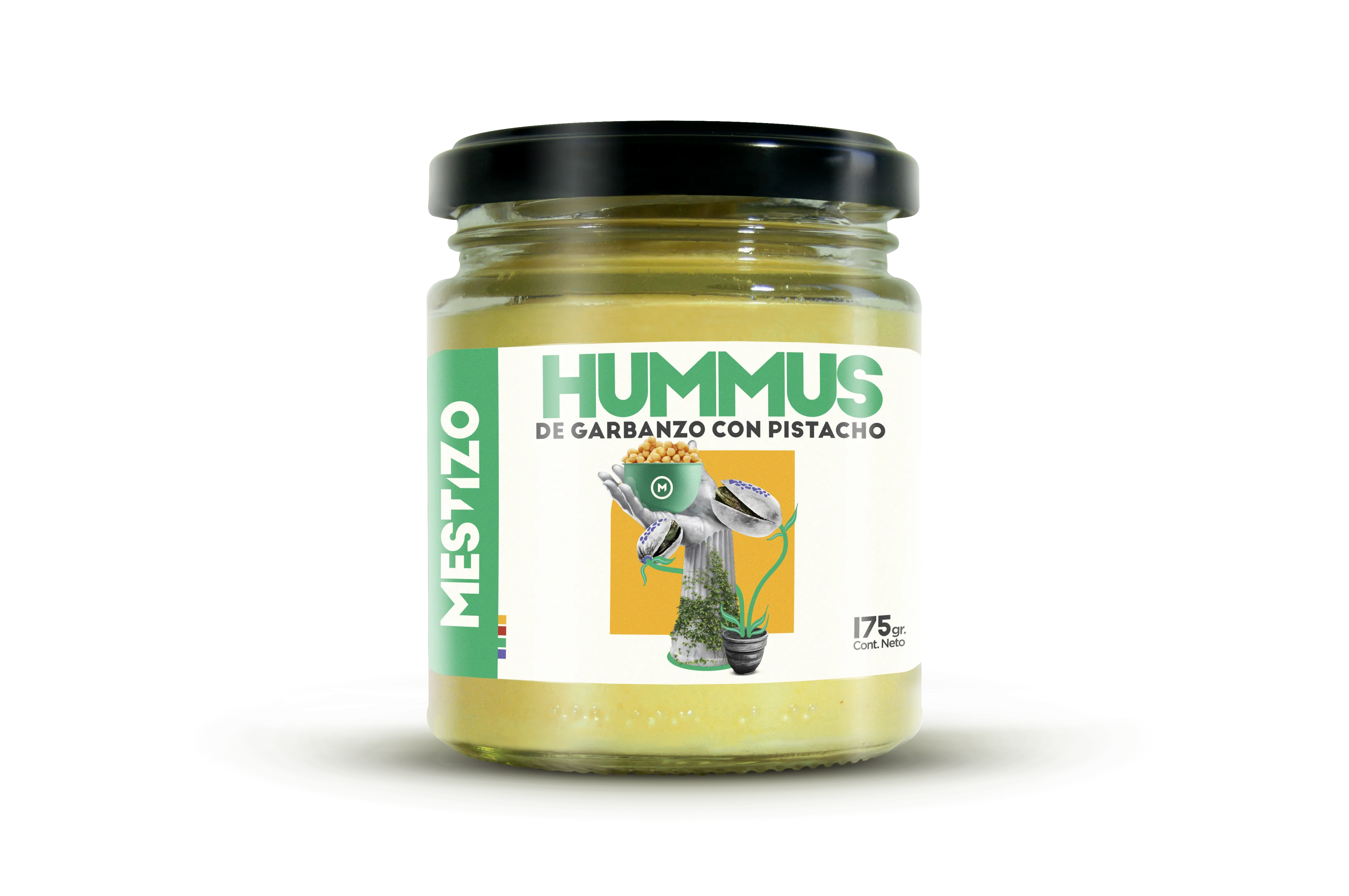 Chickpea Hummus with Pistachio - Mestizo 175g