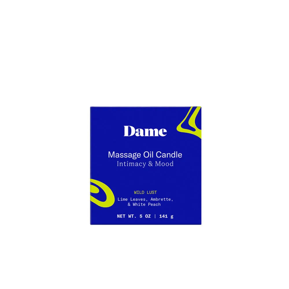 Dame Massage Oil Candle