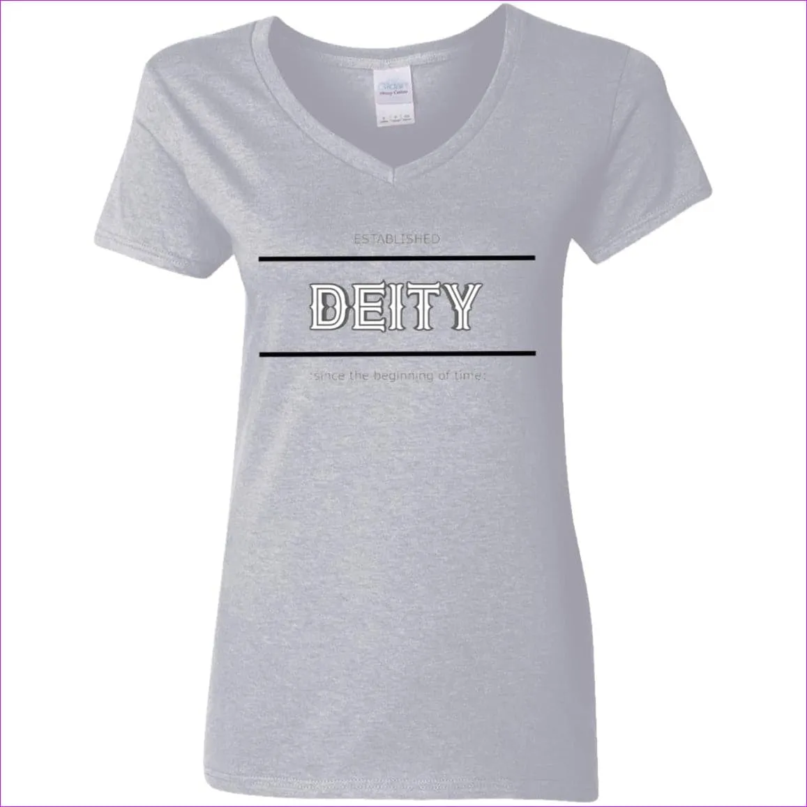 Deity Ladies' V-Neck T-Shirt