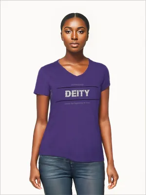 Deity Ladies' V-Neck T-Shirt