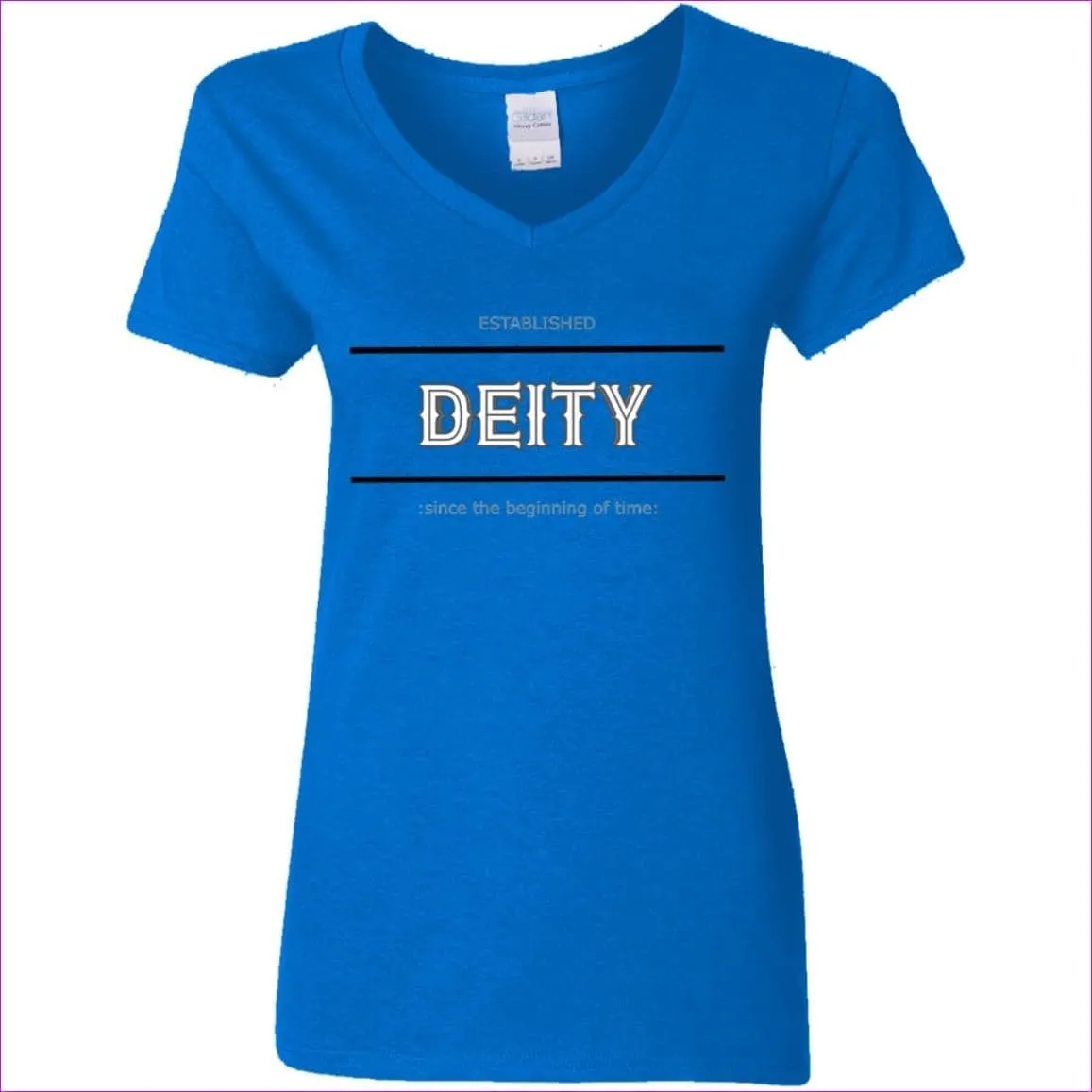 Deity Ladies' V-Neck T-Shirt