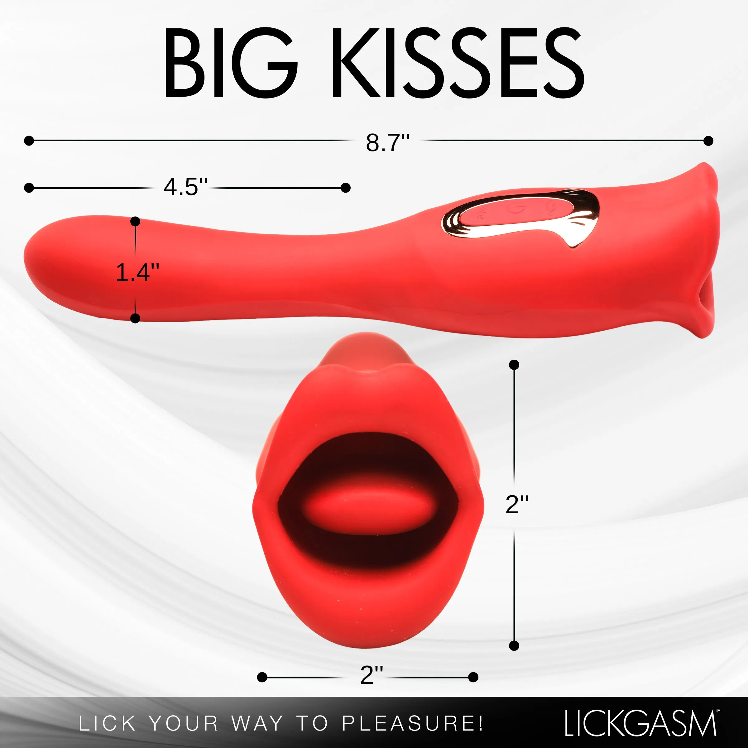 Dual-Ended Kissing Vibrator