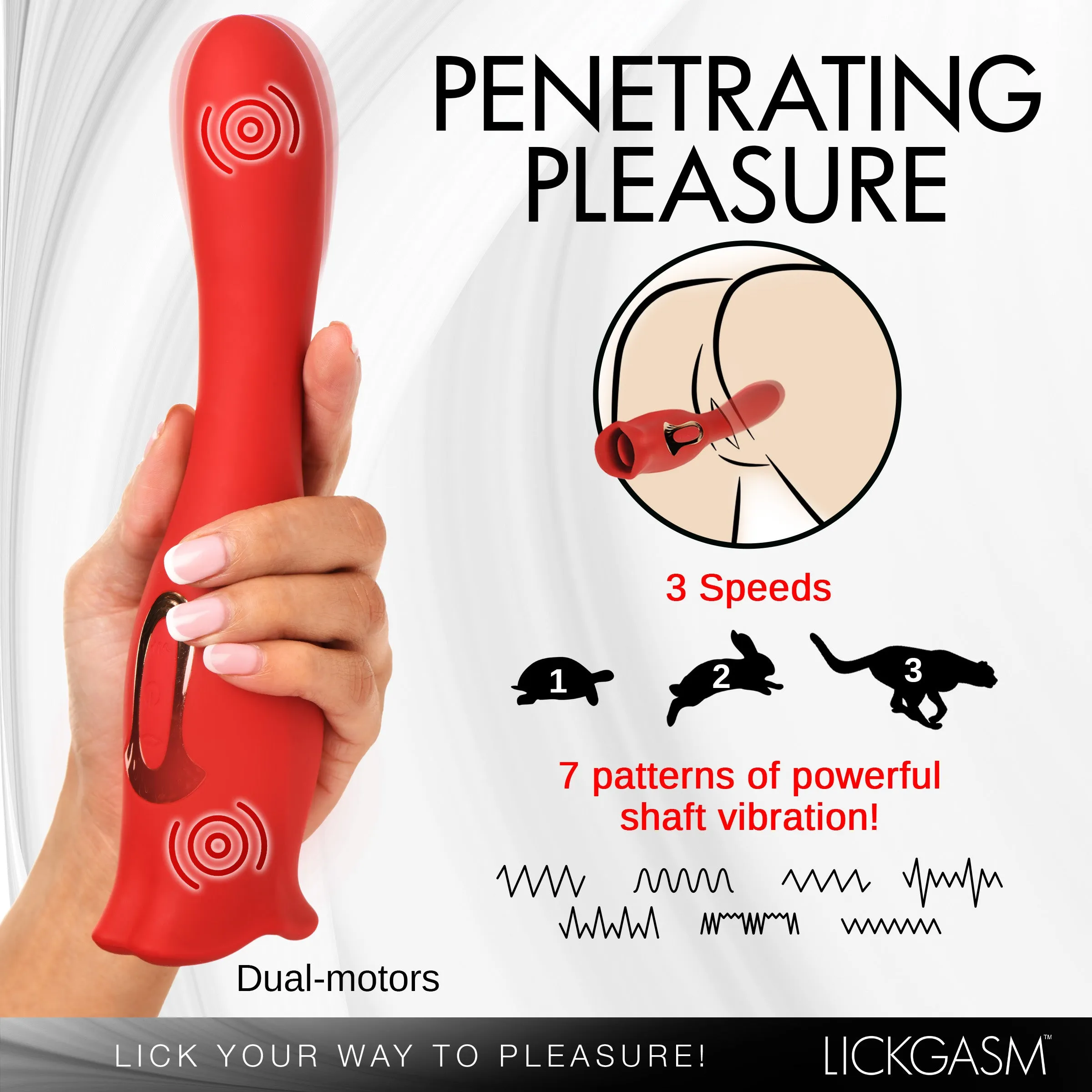 Dual-Ended Kissing Vibrator