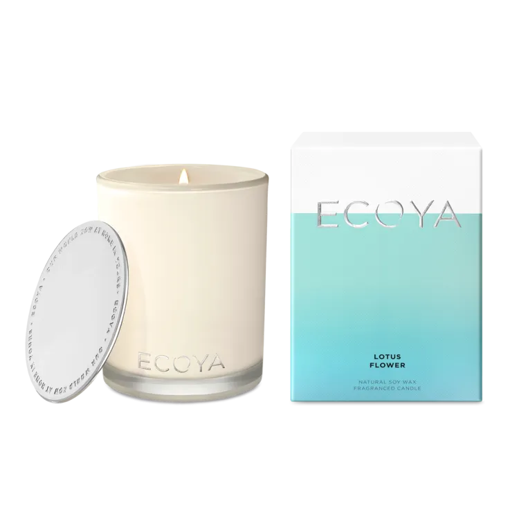 Ecoya Candle Lotus Flower Madison Jar (400g)