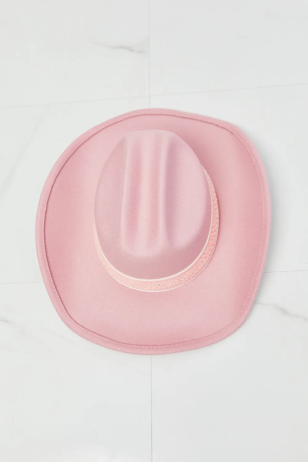 Fame Western Cutie Cowboy Hat in Pink - Ships from The US