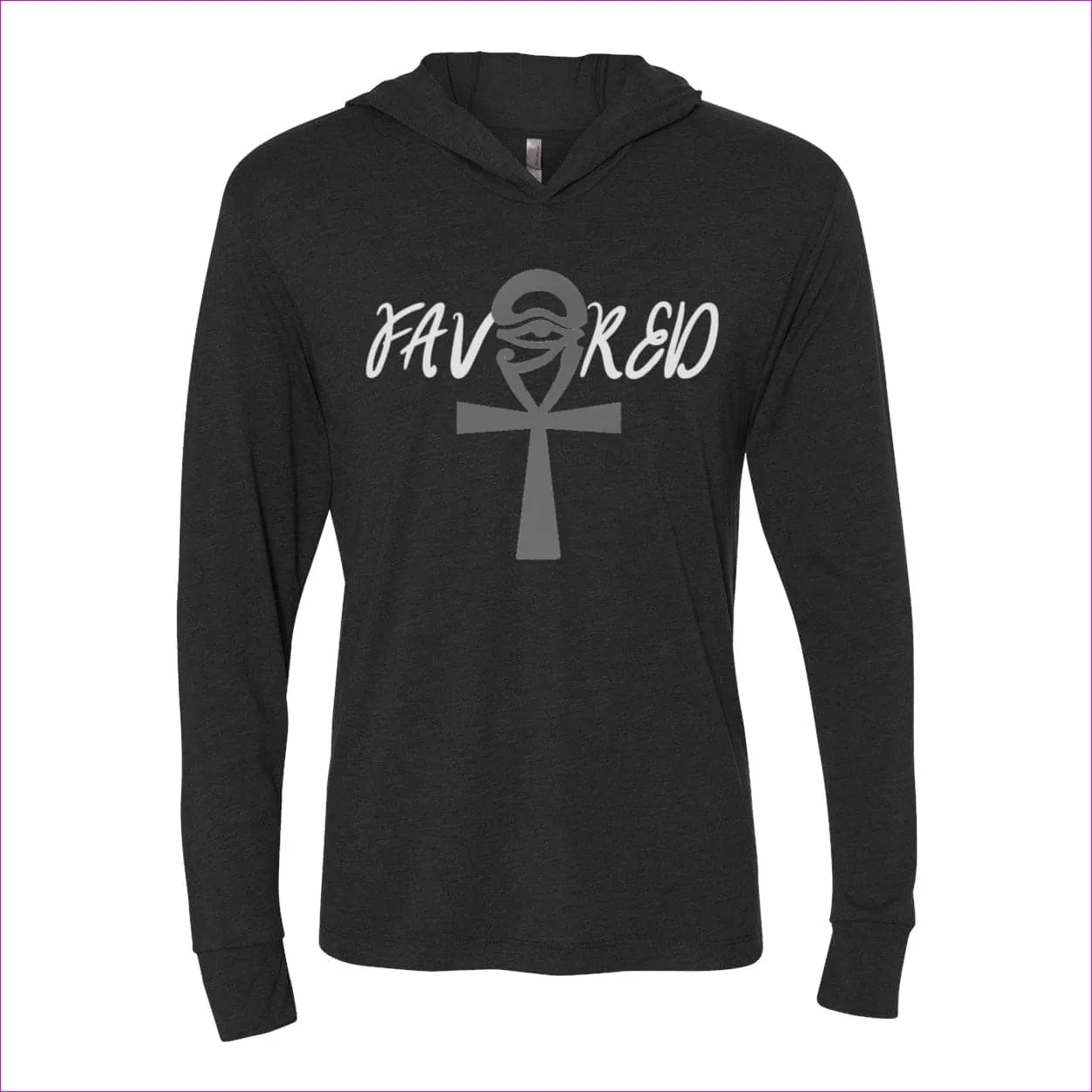 Favored Womens Triblend Hooded Tee