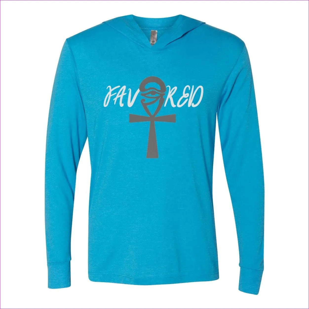 Favored Womens Triblend Hooded Tee