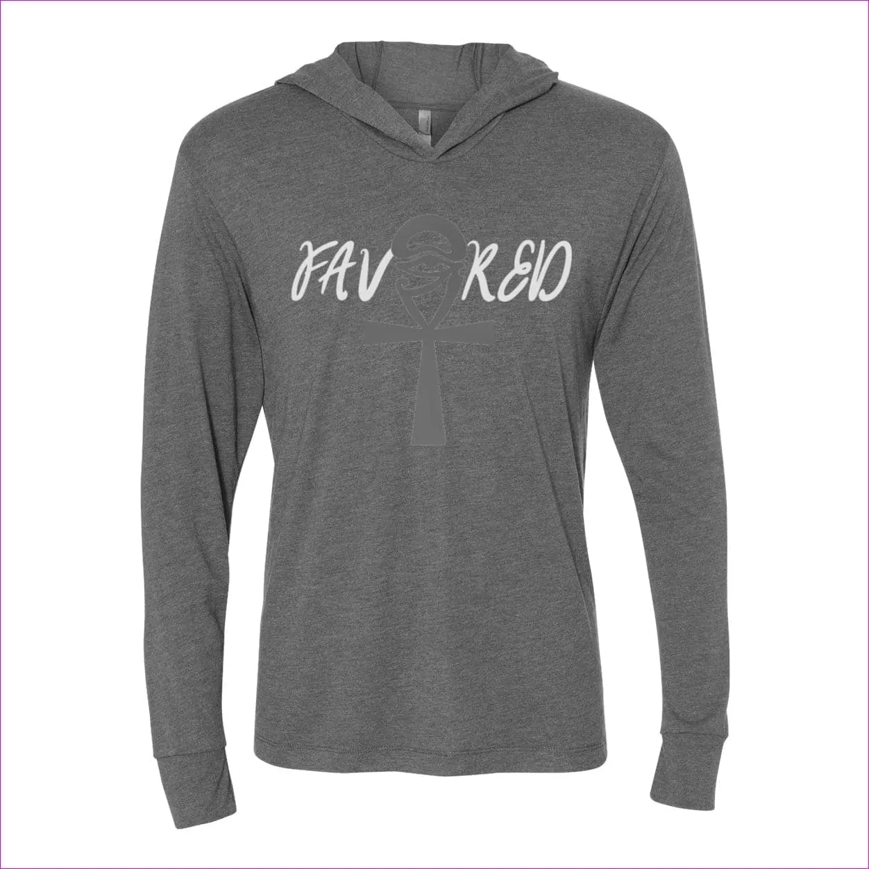 Favored Womens Triblend Hooded Tee