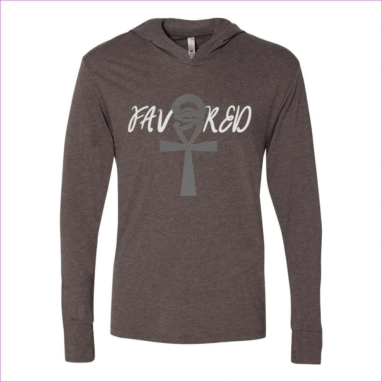 Favored Womens Triblend Hooded Tee