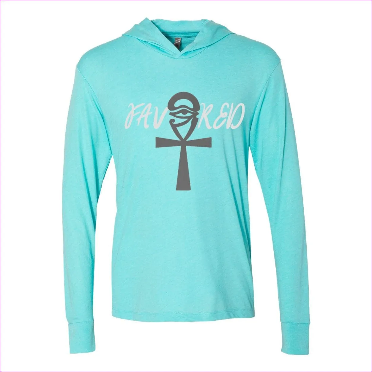 Favored Womens Triblend Hooded Tee