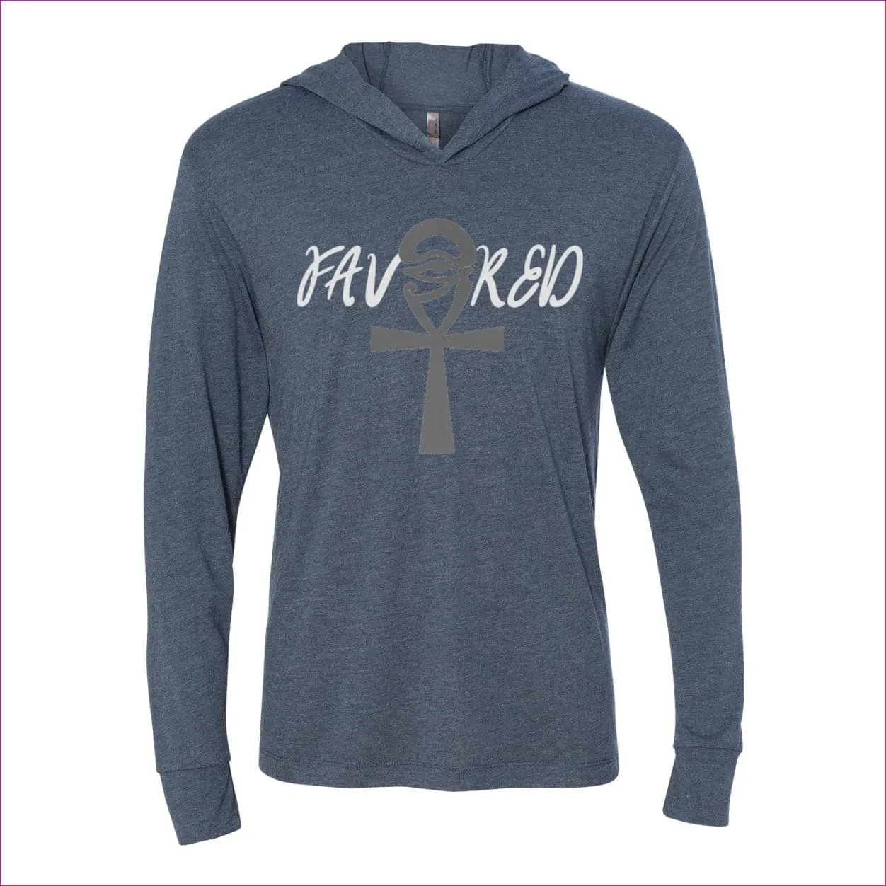 Favored Womens Triblend Hooded Tee