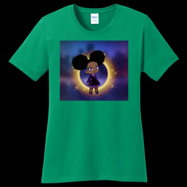 Fro-Puff Women's & Teen's T-shirt - Ships from The US