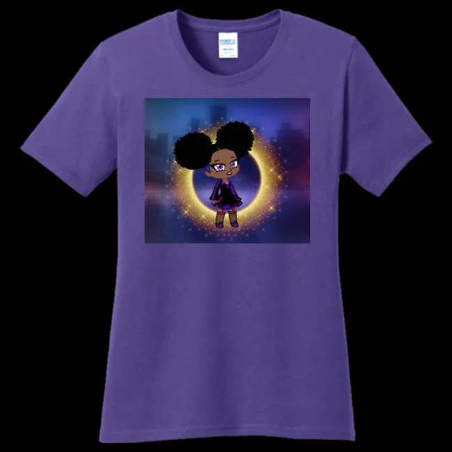 Fro-Puff Women's & Teen's T-shirt - Ships from The US