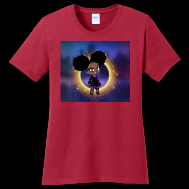 Fro-Puff Women's & Teen's T-shirt - Ships from The US