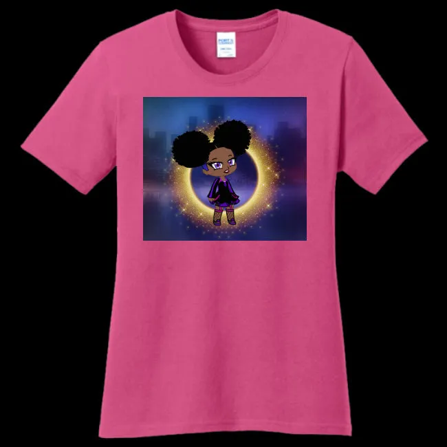 Fro-Puff Women's & Teen's T-shirt - Ships from The US