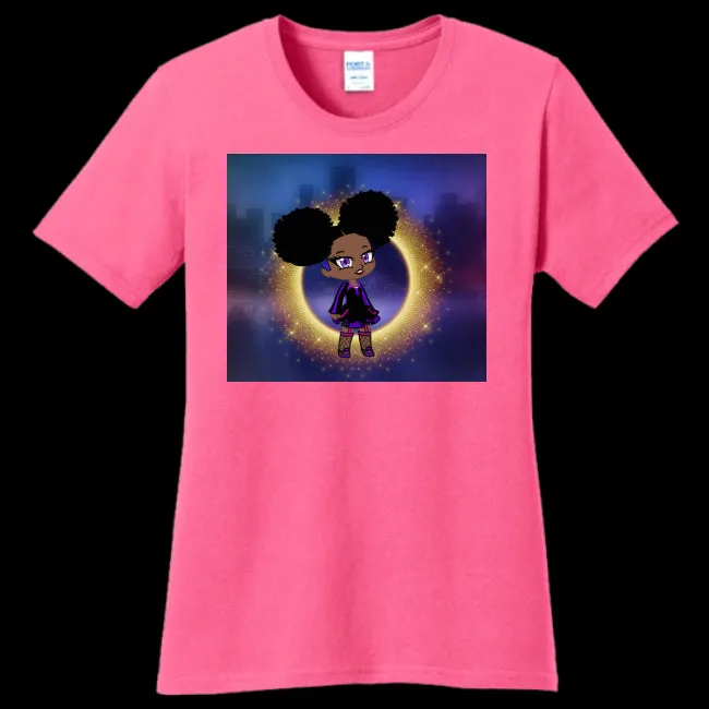 Fro-Puff Women's & Teen's T-shirt - Ships from The US