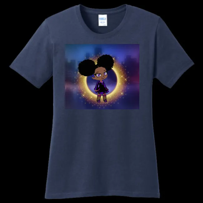 Fro-Puff Women's & Teen's T-shirt - Ships from The US