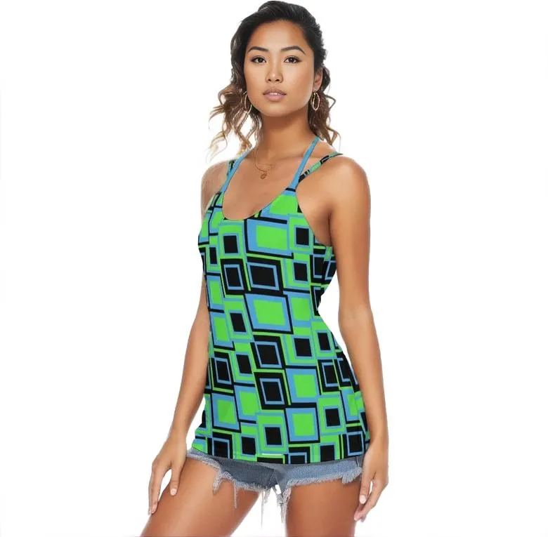 Funky² Womens Halter Cami Tank