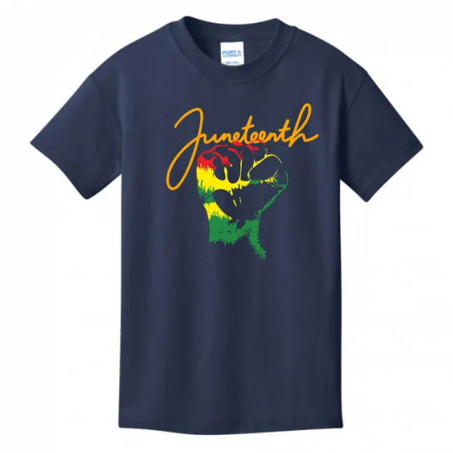 Kid's Juneteenth T-shirt - Ships from The US