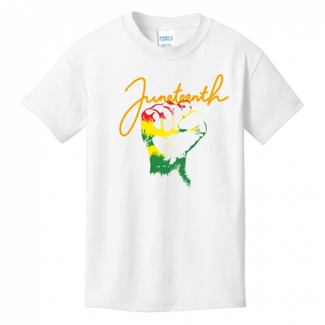 Kid's Juneteenth T-shirt - Ships from The US