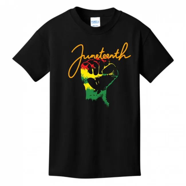 Kid's Juneteenth T-shirt - Ships from The US