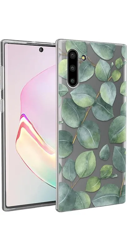 Leaf Me Alone | Green Floral Print Samsung Case