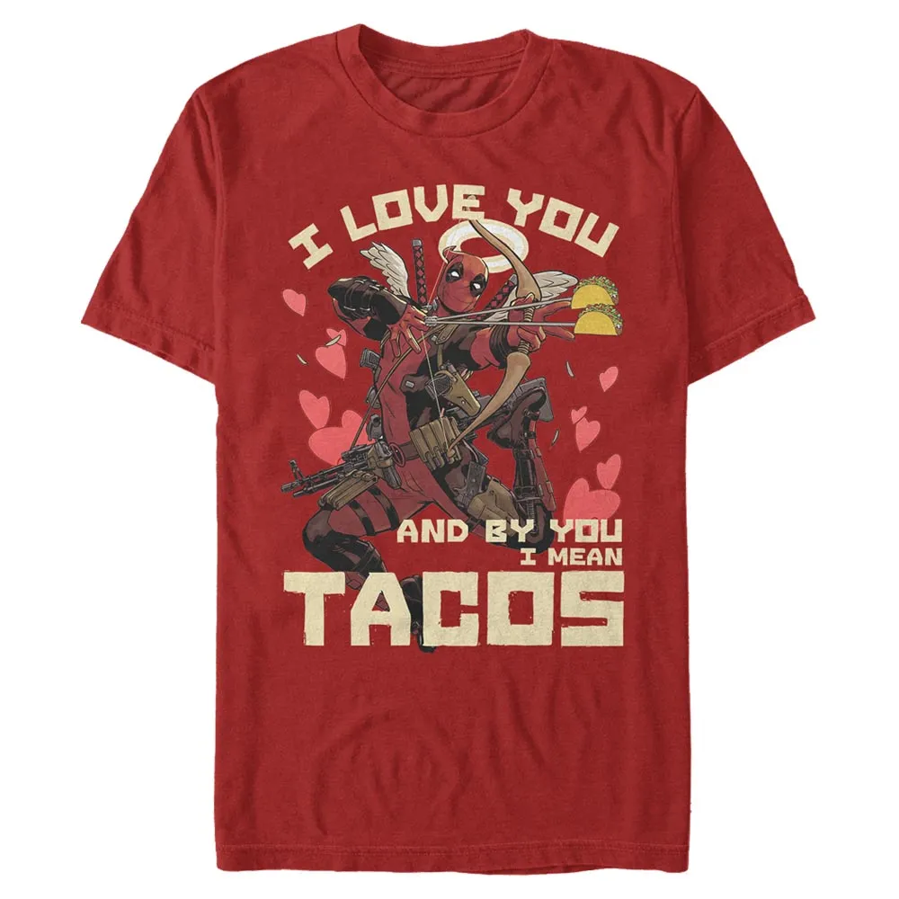 Men's Marvel Taco Love T-Shirt - Ships from The US