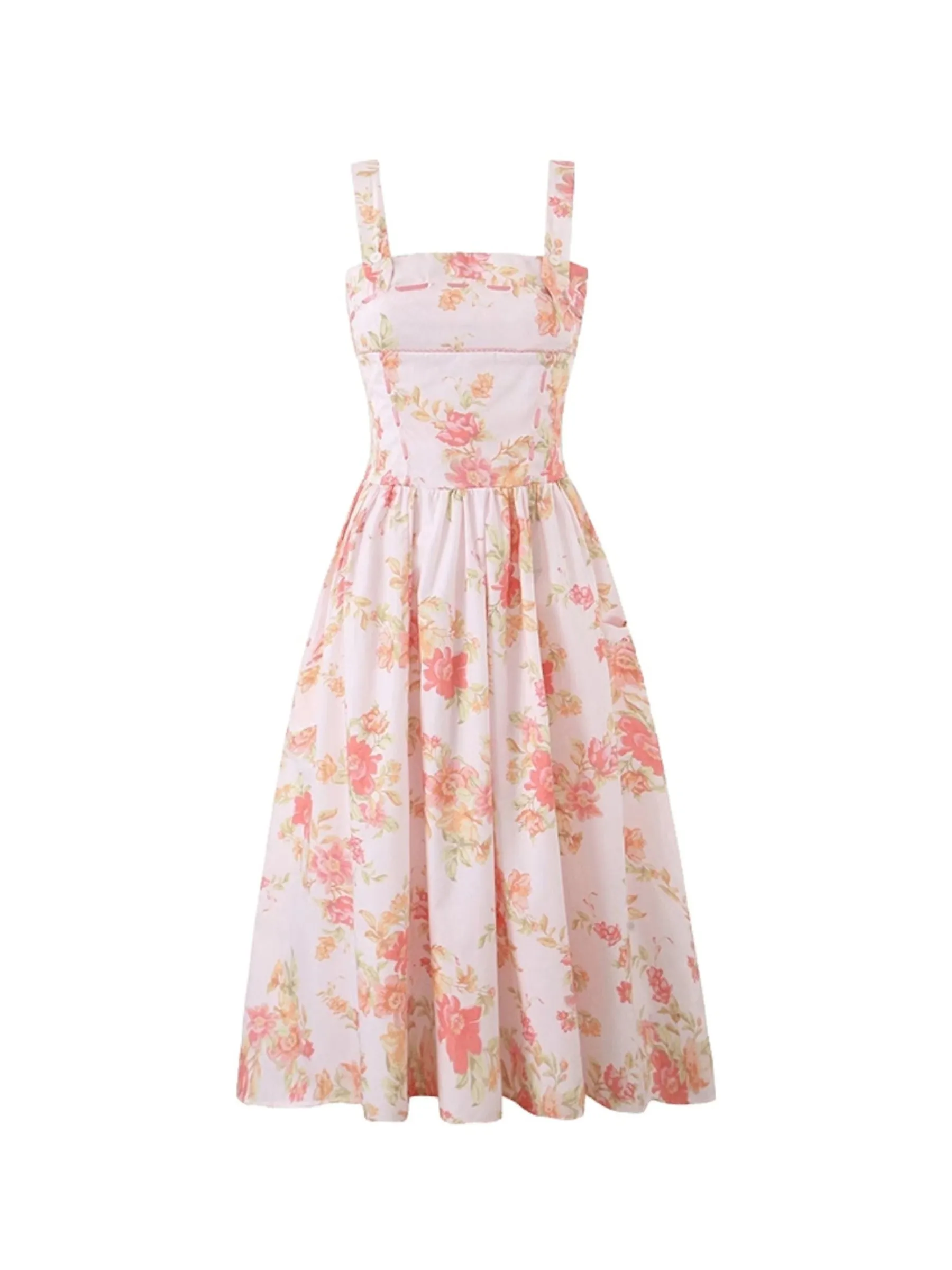 Mirian Floral Midi Dress