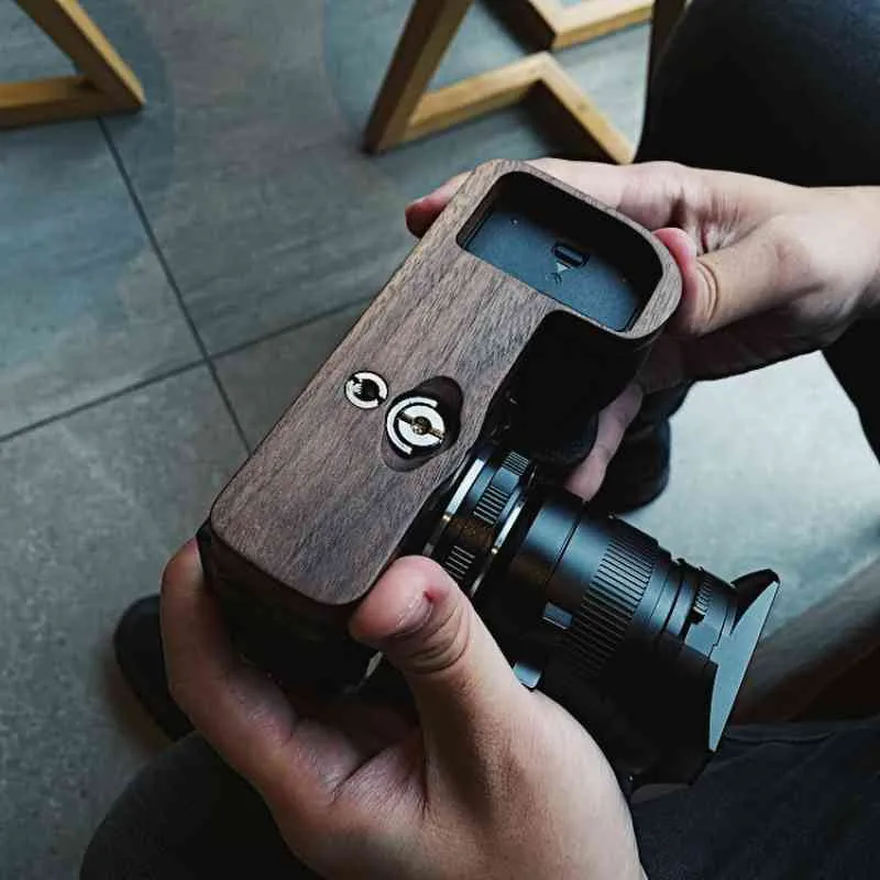 Nikon Z5 Z6II Z7II Grip Base Plate Wood