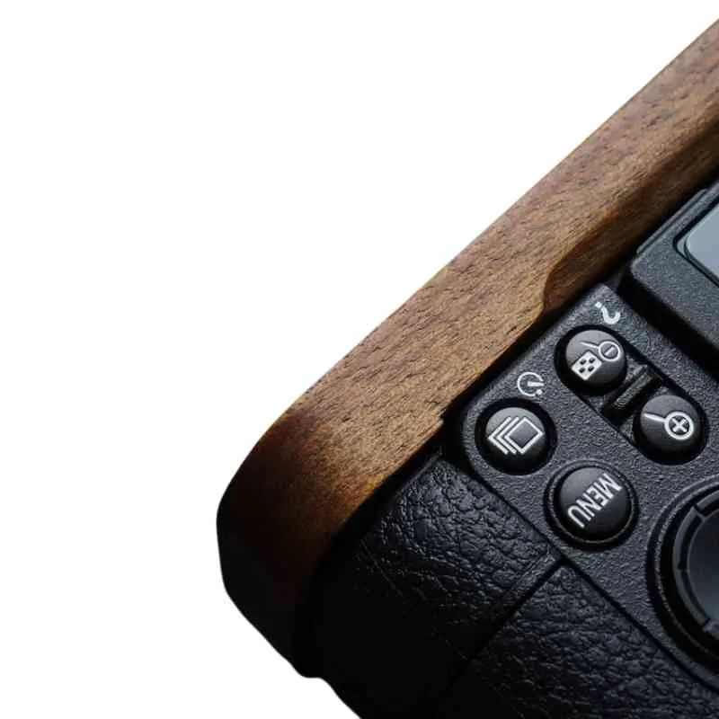 Nikon Z5 Z6II Z7II Grip Base Plate Wood