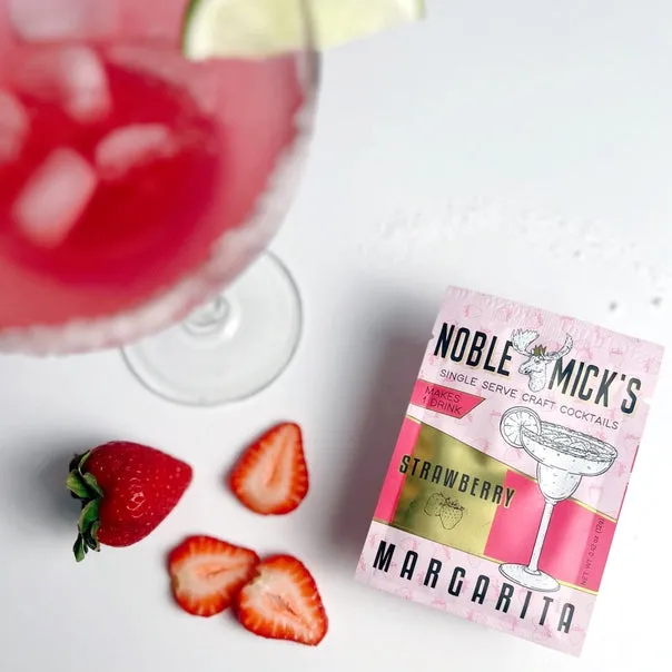 Noble Micks Single Serve Margarita Mix ~ 2 Flavors