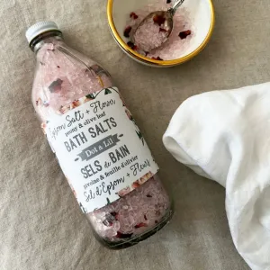 Peony & Olive Leaf Bath Salt