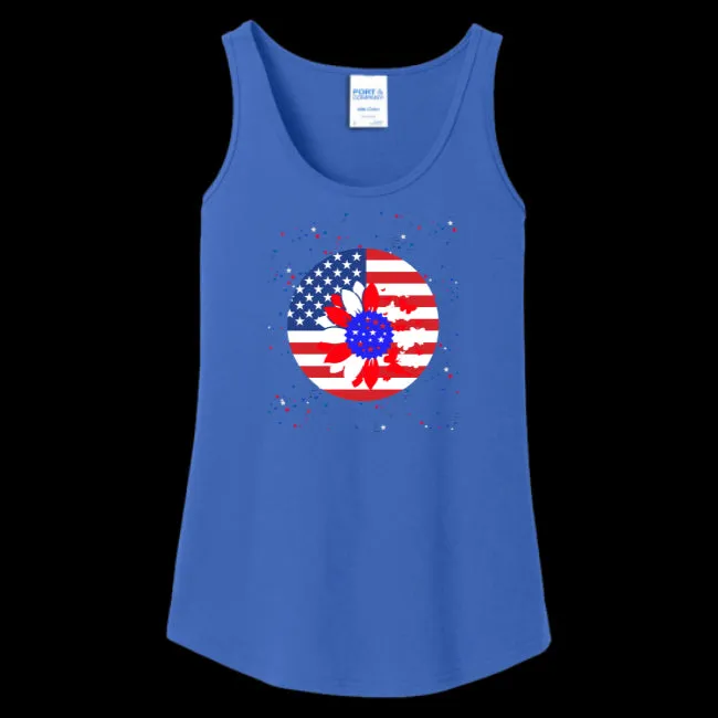 Petal Flag Women's Tank Top - Ships from The US