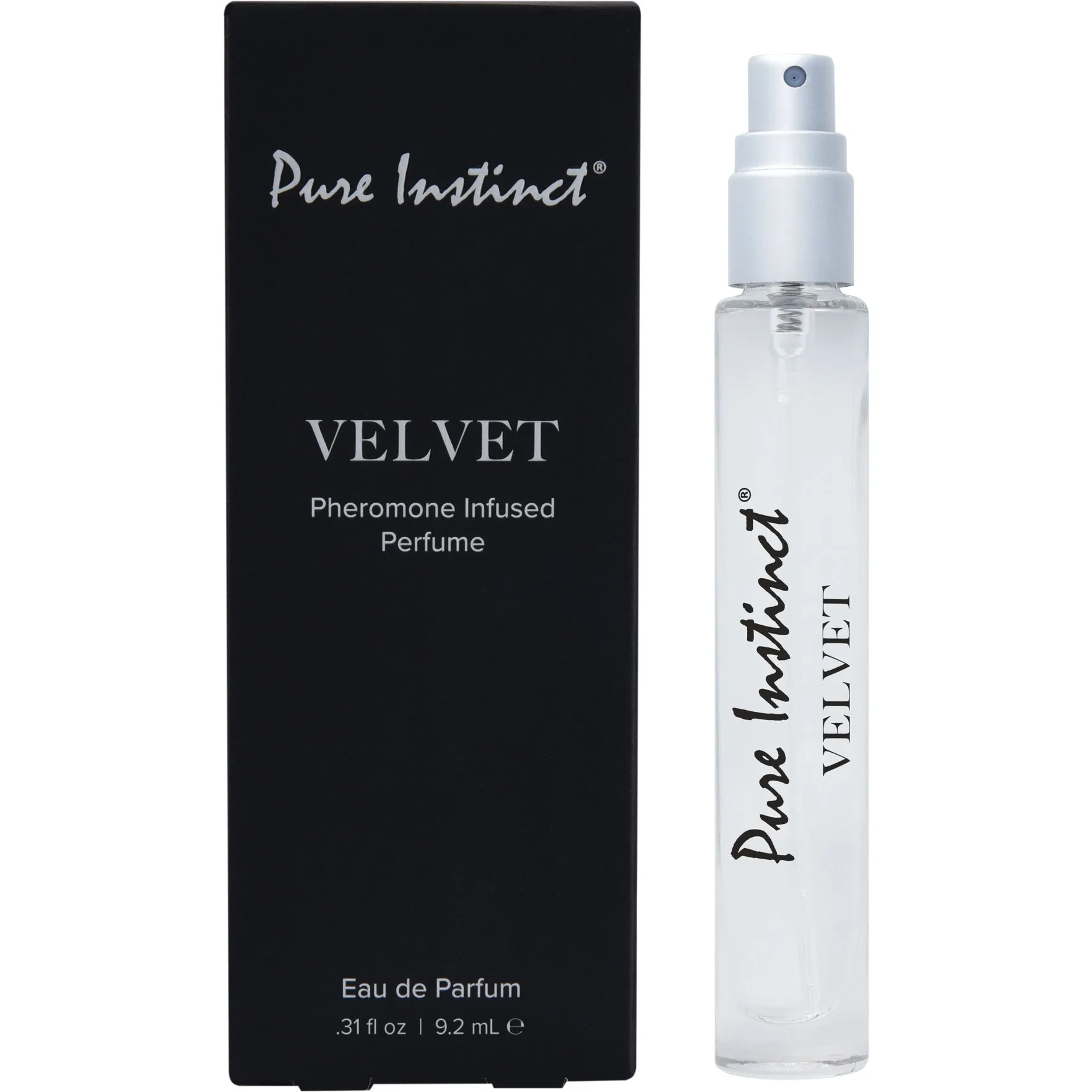 Pure Instinct Pheromone Infused Fragrance Spray - Velvet .31 oz