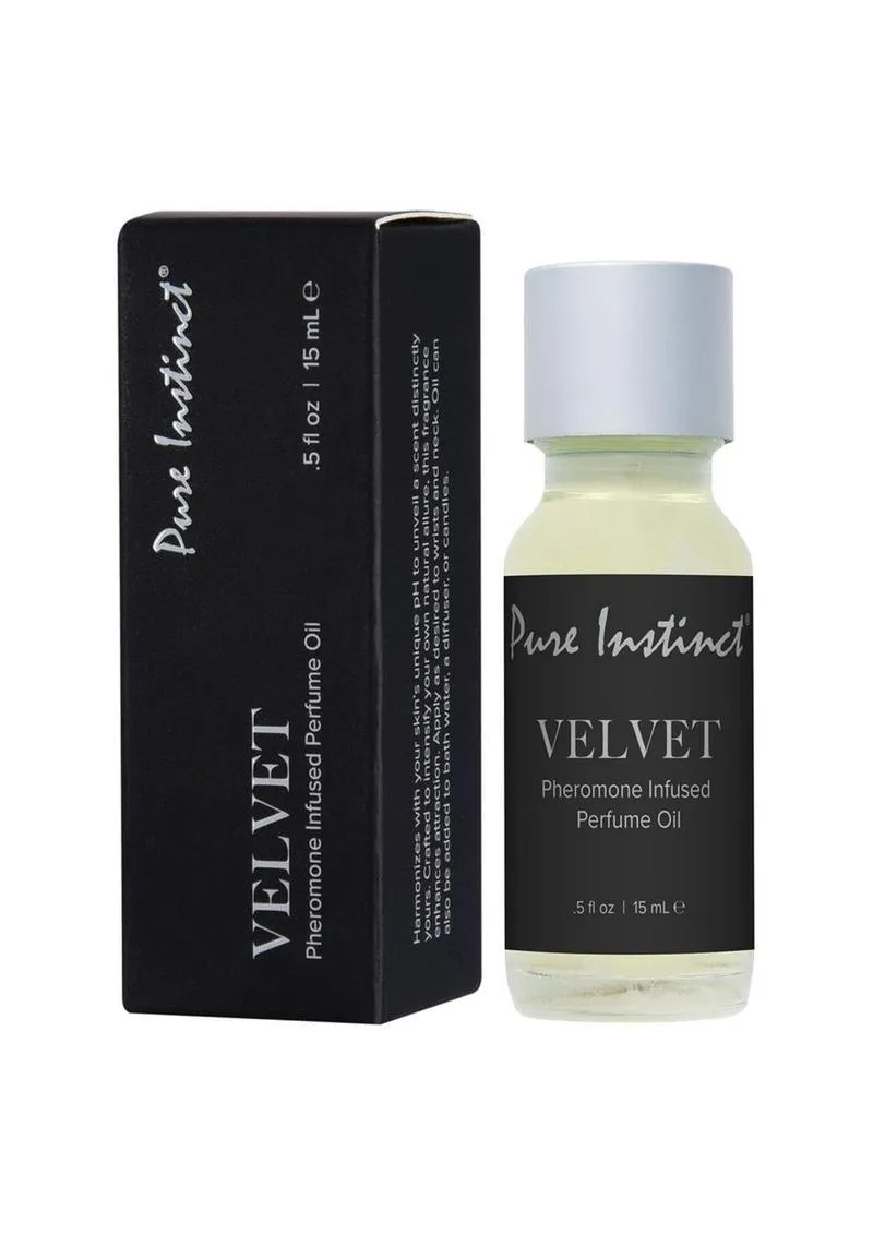 Pure Instinct Pheromone Perfume Oil Dropper- Velvet